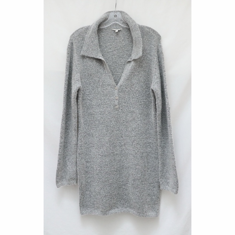 NWOT Guess Sweater Dress gray L Large cozy winter soft new stretch minKnit dress